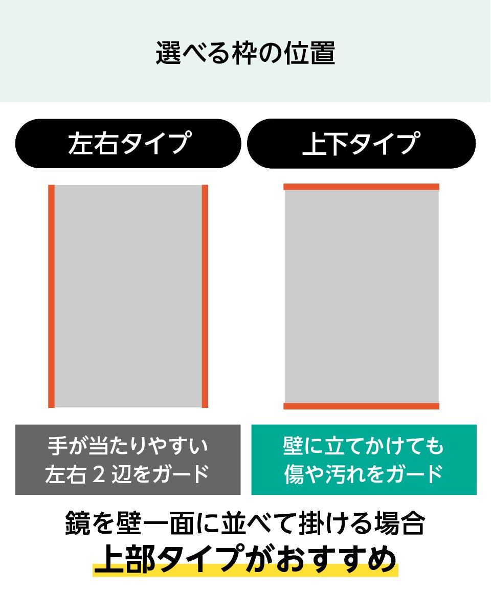 フィルムミラー】全身が映る・割れない大型鏡／即日発送 ◎