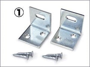 「パネルミラー」を壁に固定する方法/床につける