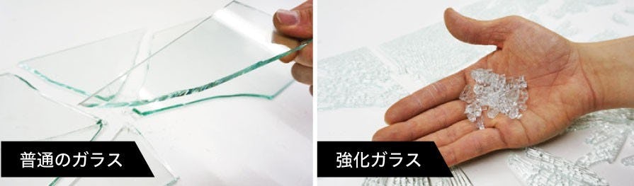 木とガラスのテーブル天板オーダー事例｜オーダーガラス板.com