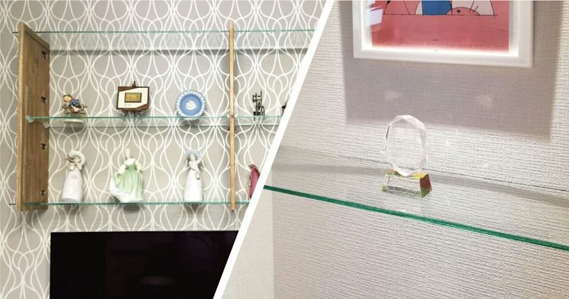 ニッチのガラス棚板をオーダー製作した事例｜オーダーガラス板.com