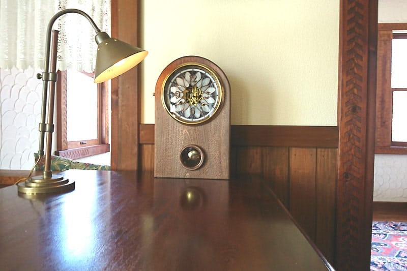 150年前の柱時計が生まれ変わった！時計修理に「透明ガラス(2mm)」を