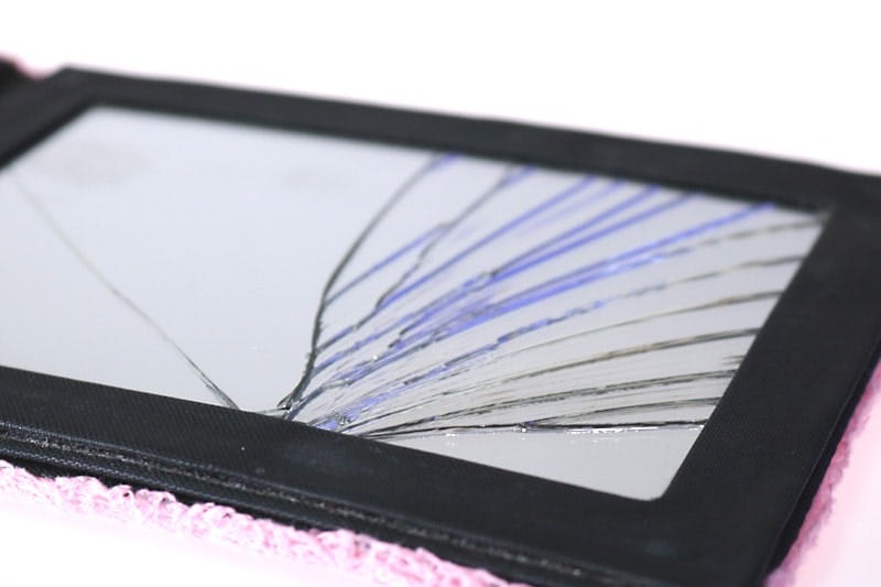 CUNEの折りたたみミラーに使用した「普通ミラー」(1)