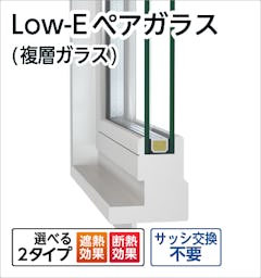 Low-Eペアガラス(Low-E複層ガラス)