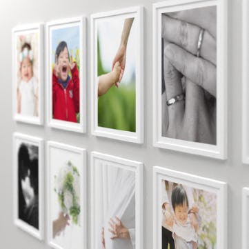 額縁用ガラスにピッタリの無反射ガラス オーダーメード販売 オーダー